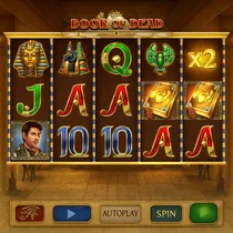 LunuBet - Book of Dead Slot Game - Play Online