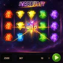 LunuBet - Starburst Slot Game - NetEnt