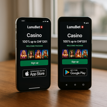 LunuBet Casino Apps - PWA für iOS und Android